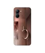 Casotec Flower Metal Design 3D Printed Hard Back Case Cover for Realme C33 4G