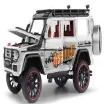 KTRS ENTERPRISE G Wagon OffRoad Black Metal Diecast Car 1:24 Toy