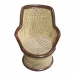 YASH MUDDA House ECO Friendly Bamboo Chair with COMFERT Out Door/Garden