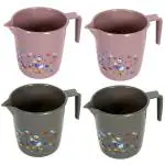 Kuber Industries Disney Team Bathroom Mug | Plastic Bath Mug for Bathroom | Mug for Bathroom | Mug for Toilet | Washroom Jug | 111 Bath Mug | 1 LTR | Pack of 4 | Multi