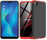 CarryWrap Back Cover for Oppo A1k (Black, Dual Protection)