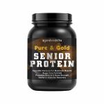 Ayurshreshtha Pure & Gold Senior Protein Powder| Low-Calorie, Sugar free, High-Protein| 1kg