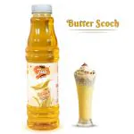 Jeni BUTTER SCOCH Milk Sharbat & Syrup /Non-Fruit Synthetic Syrup Combo/Gift Pack/Summer Combo[700ml X 1]