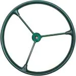 GMJ AUTOPARTS & ACCESSORIES-3 SPOKE STEERING WHEEL FOR MADE INDIAN FIT WILLY JEEP