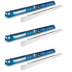 PHILIPS Aesthetic Design, Ambience of Downlight & Cove Light Twin Glow 20 Watts + 20 Watts LED Up-Down Batten Tubelight (Aqua Blue Uplight - Relax Mode, White Downlight - Work Mode, Pack of 3)