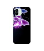 Casotec Neon Butterfly Light Abstract Shine Design 3D Printed Hard Back Case Cover for Mi Redmi A1 4G