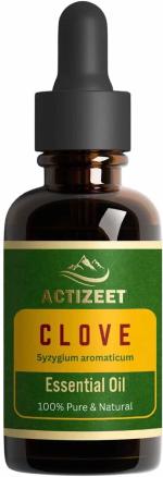 ACTIZEET Clove Essential Oil Promotes Clear Skin, Healthy Hair (15 ml)