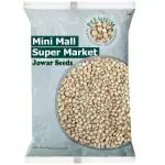 MiniMall Super Market Whole White Jowar Seeds/Jawar Sorghum/Jowar 1 Kg