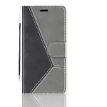 Teletel Tango Magnetic Closure Flip Cover With Card Holder Wallet Case | Mobile Cover | Back Flip Case - Grey Black) For Google Pixel 7 Pro