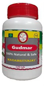 MAHAMRITUNJAY Dhanvantari Ayurvedic's Gudmar Tablet | For Diabetic | 120 Tablet.