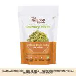 The NutJob Bean Seeds(Sem ke Beej) with Masala - Spicy Namkeen Snack, Tea Snack - (250g)