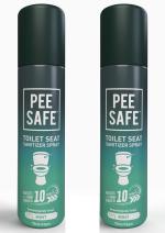 Pee Safe - Toilet Seat Sanitizer Spray 75 ML Mint x Pack of 2