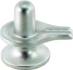 Shivaratna Shivaratna Energized Mercury Parad Shivling - 9 Cm, Large, Silver -521 Grams