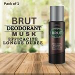 Asl World Cosmo BRUT Musk Deodorant for Men | Long Lasting and Elegant Musky Fragrance 200ml Deodorant Spray | pack of 1