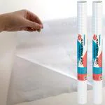 ZURU BUNCH Book Cover Clear Self Adhesive Book cover, Laminate Pack Cover Books Documents, Film Easy Peel, 2-Pack