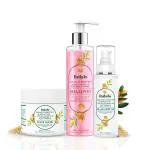 Indalo Moisture Repair Kit with Quinoa Protein Colour Protect Shampoo with Hair Serum & Mask For Colour Protection & Soft, Silky & Damaged Hair Repair Kit | Paraben-Free, Sulphate-Free & Silicone-Free