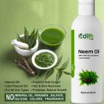Edith Naturals 100% Pure, Natural & Cold Pressed for Dandruff & Scalp Infection Hair Oil (100 ml)