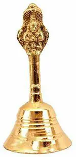 UAPAN Gold Brass Pooja Bell