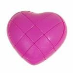 Hawkister YJ 3x3 Red Love Heart Shaped Twist Magic Cube Puzzle Toy, Pink