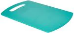Leadder Kitchenware Blue Plastic Fruit & Vegetable Chopping Board 22.5 cm x 33.6 cm