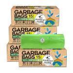The Honest Home Company Compostable Plastic Medium Size Garbage Bag 19x21 inch 60 Bags