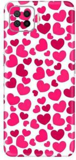 instyler Oppo F17 Matte Vinyl Love Printed Mobile Skin Sticker with Scratch Resistant Lamination