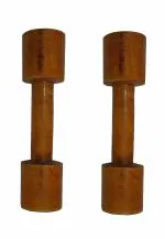 TRUENEX Wooden Dumbbells for PT 1 Set