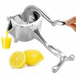 J K ENTERPRISE Manual Stainless Steel Juice Extractor | Lemon, Orange & Apple Juicer | Hand Press Lemon Juice Squeezer with Seed Filter | Safe, Quick and Effective Juicing.