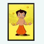 NOKKES Chota Bheem Kaliya Dholu Bholu Chutki Raju Jaggu 5X7 Photo Frame_AQD1_15