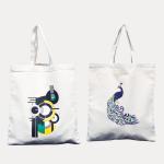 Ohobag.com Women Beige Tote (Pack of: 2)