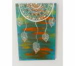 Aarya Ovation Green Wooden Handicraft Decorative Showpiece 30 cm (Pack of 1)