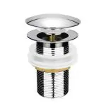Thoisewelt Silver Brass Wash Basin Waste Sink Coupling