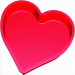 Blakely Silicone Heart Shape cake mould (half kg cake)
