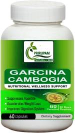 Prirupam GARCINA CAMBOGIA PILLS WEIGHT LOSS NATURAL DEIT CAPSULES-60 (Pack of 1)