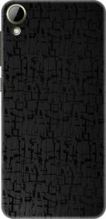 SRG INFOTECH HTC Desire 10 Compact Mobile Skin (Black Abstract)