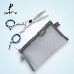 Doberyl jackPro Professional Hair Cutting Salon Scissor Smooth and Comfortable,Stainless Steel Shears barber salon use (Silver)