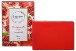 Fizzy Fern Handmade Pomegranate And Tamarind Soap With Neem Aloe Turmeric, 125 g