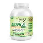 Green Nutripower Pea Protein And Brown Rice Isolate Plant Based Muscle Builder Powder - Cookies And Cream Flavour 800 gm