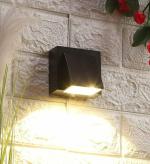 Bright Pick Half K Wall Light IP65 5 Watts Outdoor One Step Wall Mounted Waterproof LED Wall Lights (Warm White) 5 Watts One Step (DIE-Casting Metal Body)
