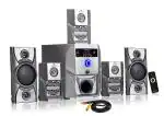 Tronica Grey Super King Series 5.1 Bluetooth Home Theater System With Aux Support And Remote