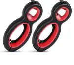 Wolblix 2Pcs Jar Bottle Openers for Seniors, 6-in-1 Multi Function Can Beer Opener for Arthritic Weak Hands Easy Opener Kitchen Gadgets