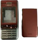 Imbi Black Glass Full Panel For Nokia 3230