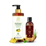 MaatiNaturals Banana Shampoo and Hair Oil Anti-Dandruff and Reduces Frizz