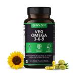 Boldfit Omega 3 6 9 Supplement 60 Veg Capsule