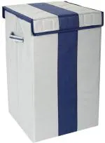 SH NASIMA Grey Non Woven Laundry Basket 65 L