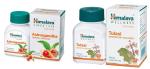 Himalaya Ashwagandha 60 Tabs (1 Pack) and Tulasi 60 Tabs (1 Pack)