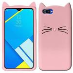 RICHBURG Realme C2 Pink Rubber Mobile Back Cover