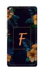 Tweakymod Printed Floral F Back Cover For Lenovo K3 Note