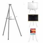 Grandink Wooden Folding Grey Easel Stand For White Board 3 ft