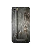 Casotec Wooden Texture Design Printed Silicon Soft TPU Back Case Cover for Micromax Canvas Juice 4G Q461